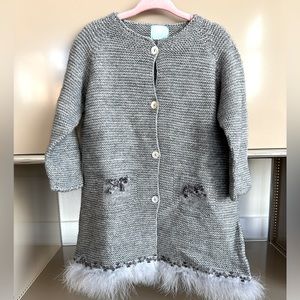 Angora dress-coat